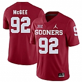 Oklahoma Sooners 92 Stacy McGee Red College Football Jersey Dzhi,baseball caps,new era cap wholesale,wholesale hats
